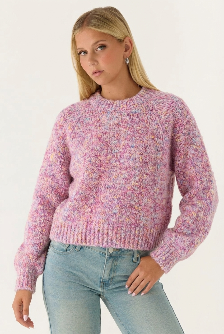 Pull en Maille Moelleuse - Coupe Oversize Cocooning