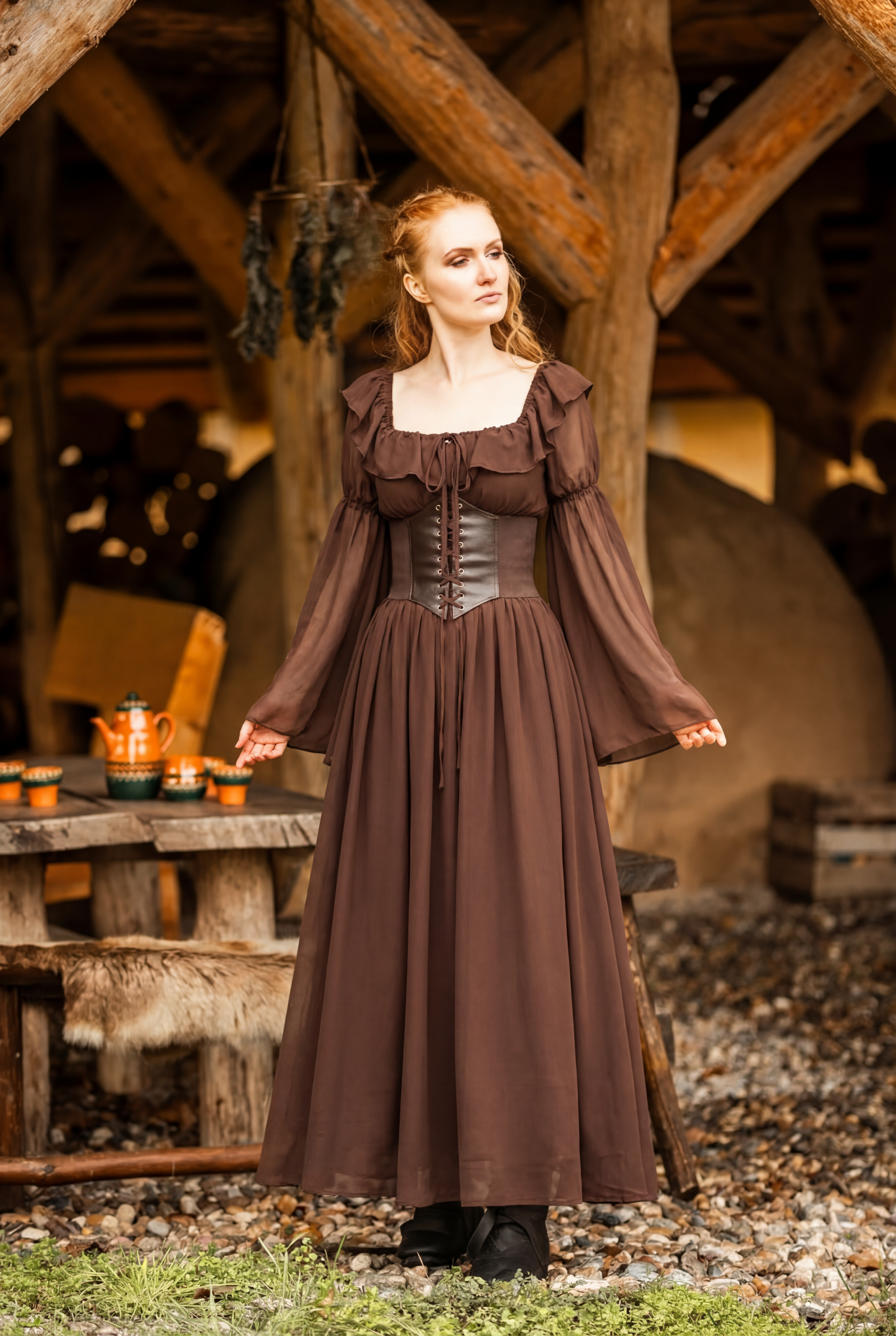Vintage Medieval Princess Dress