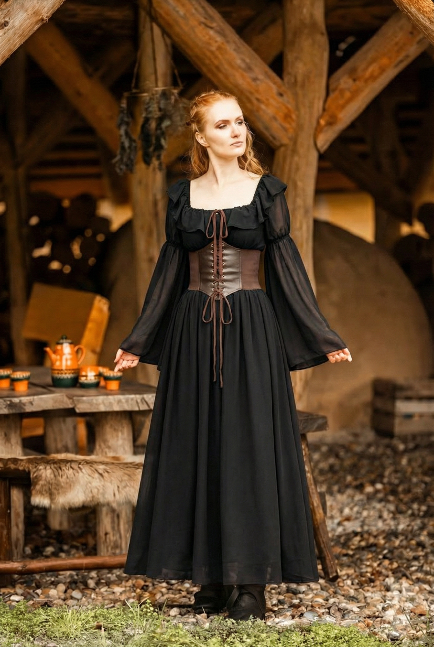 Vintage Medieval Princess Dress