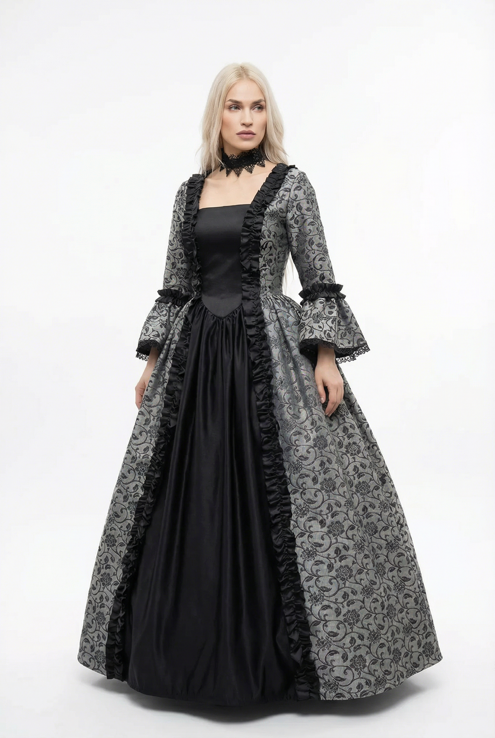 The Red Queen Renaissance Gown
