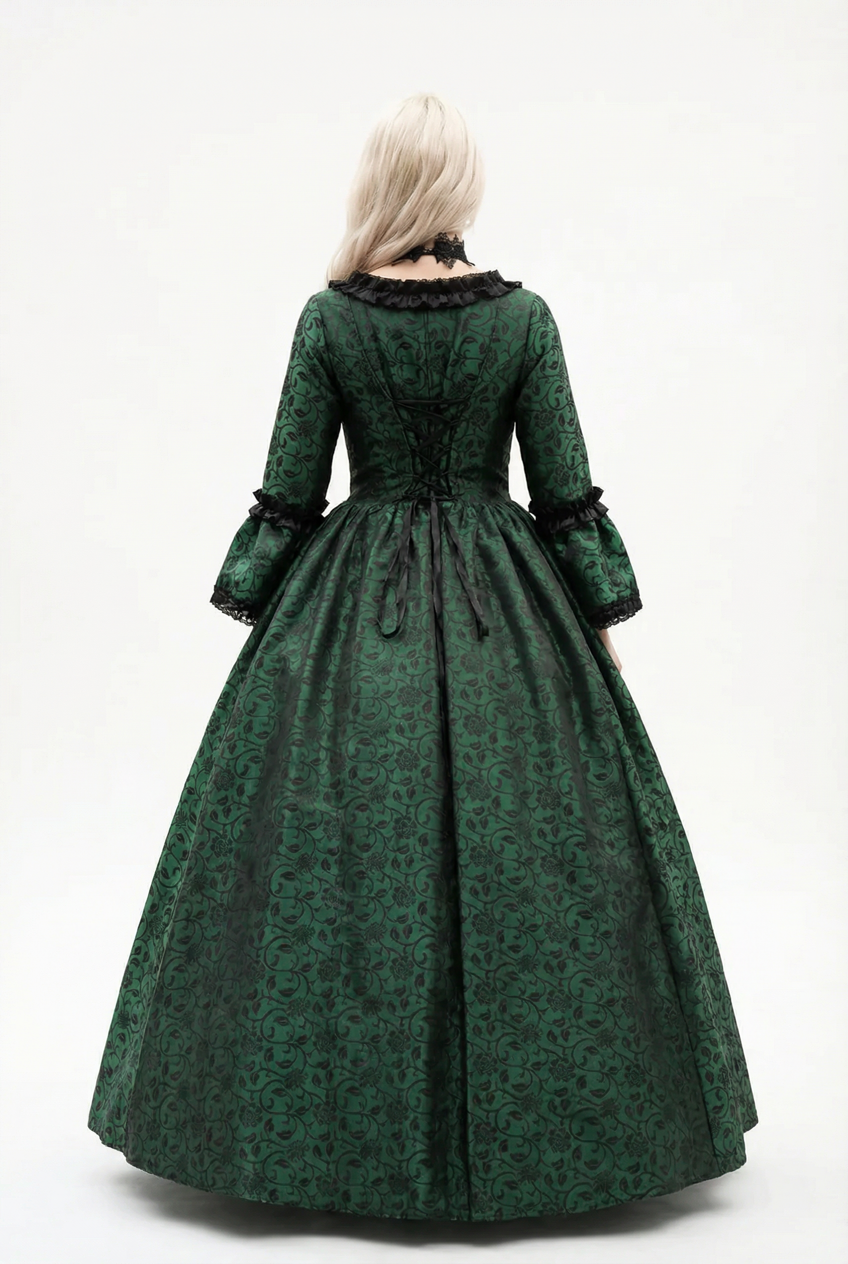 The Red Queen Renaissance Gown