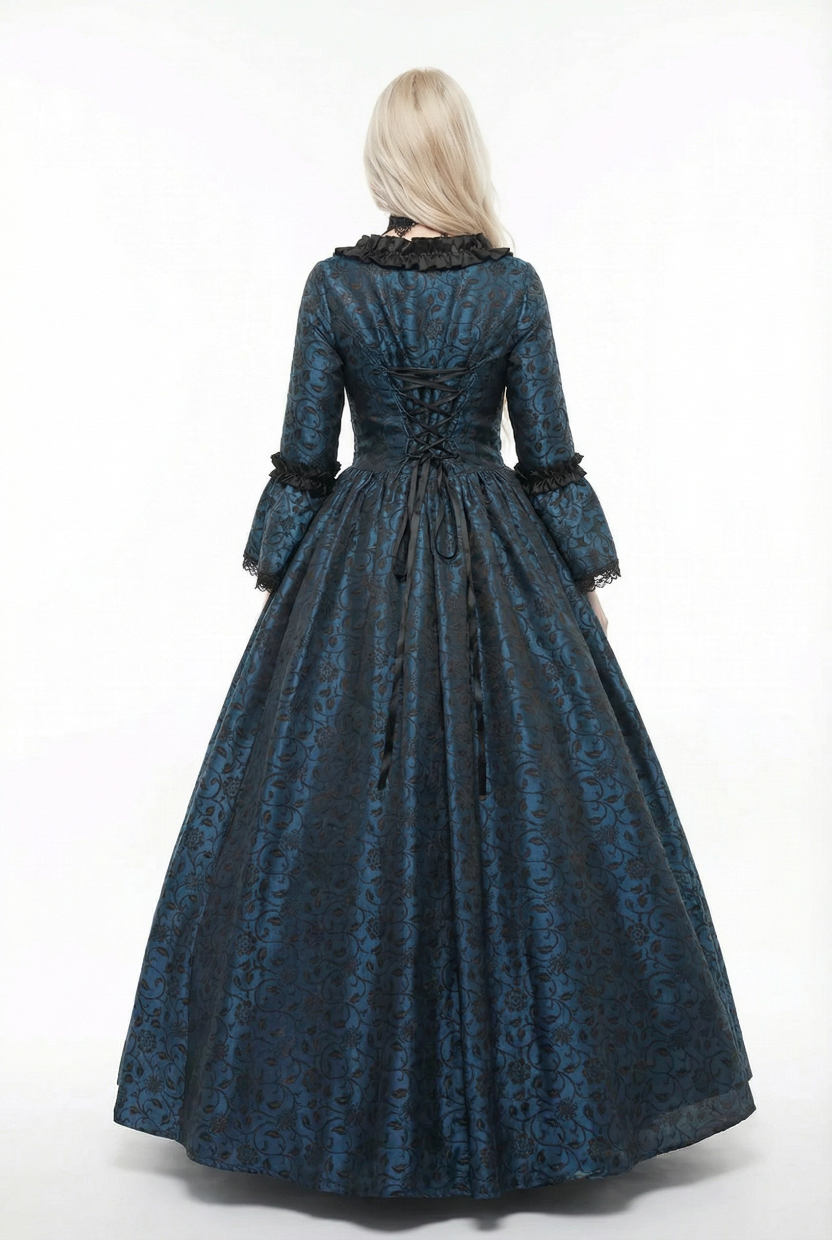 The Red Queen Renaissance Gown