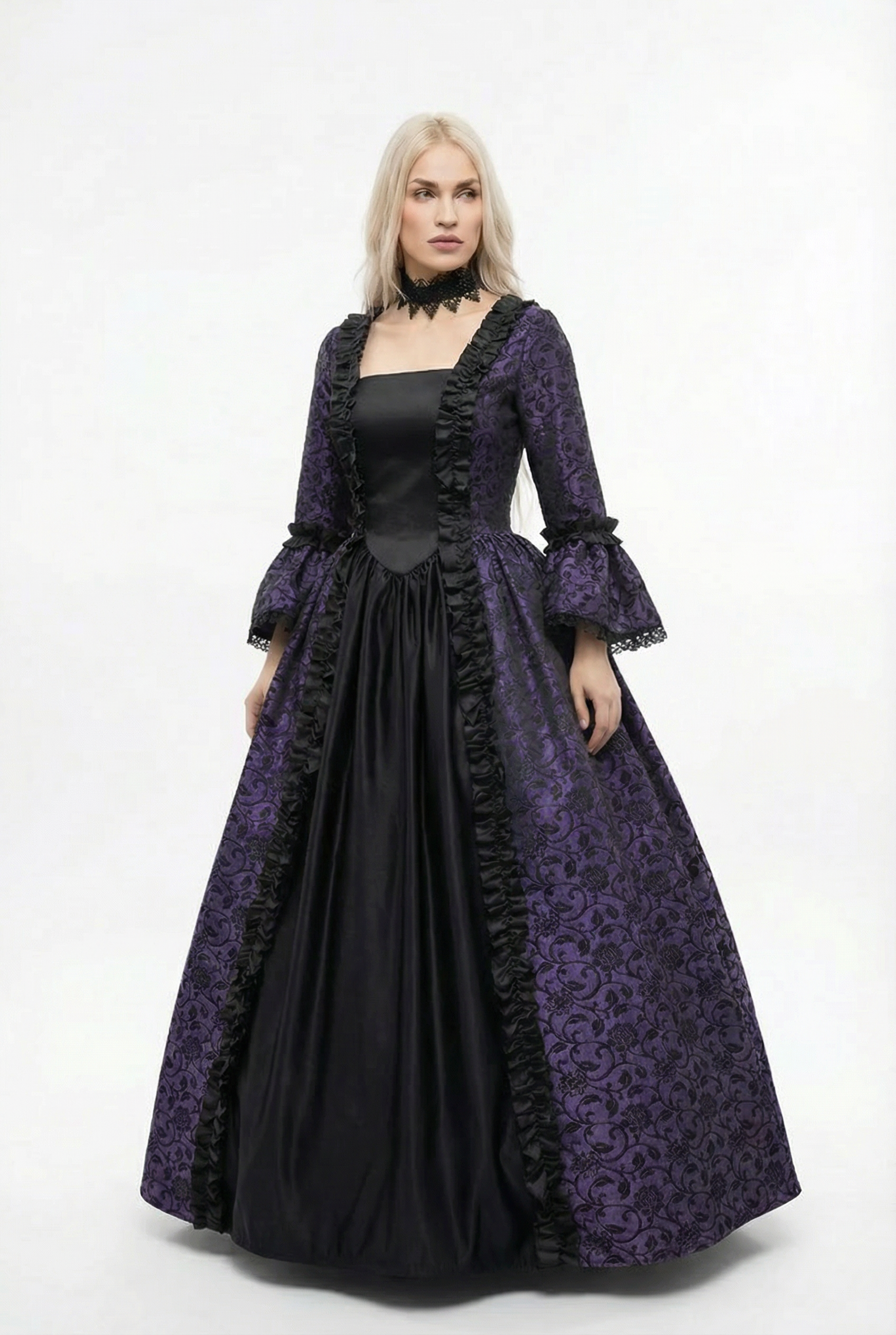 The Red Queen Renaissance Gown
